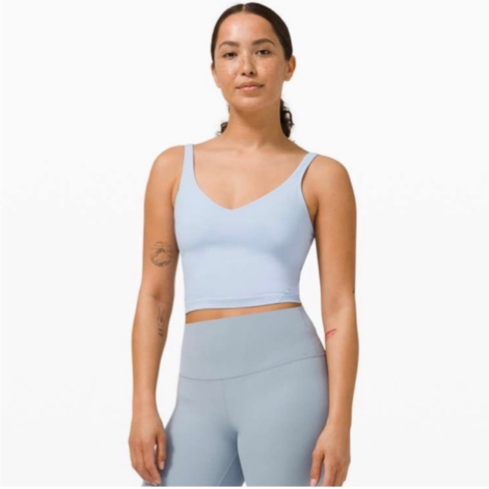 Lululemon Blue Linen Align Tank 4